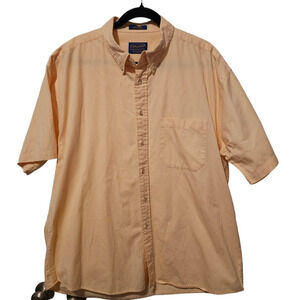 Pendleton Mens XL canary yellow‎ short sleeve button up